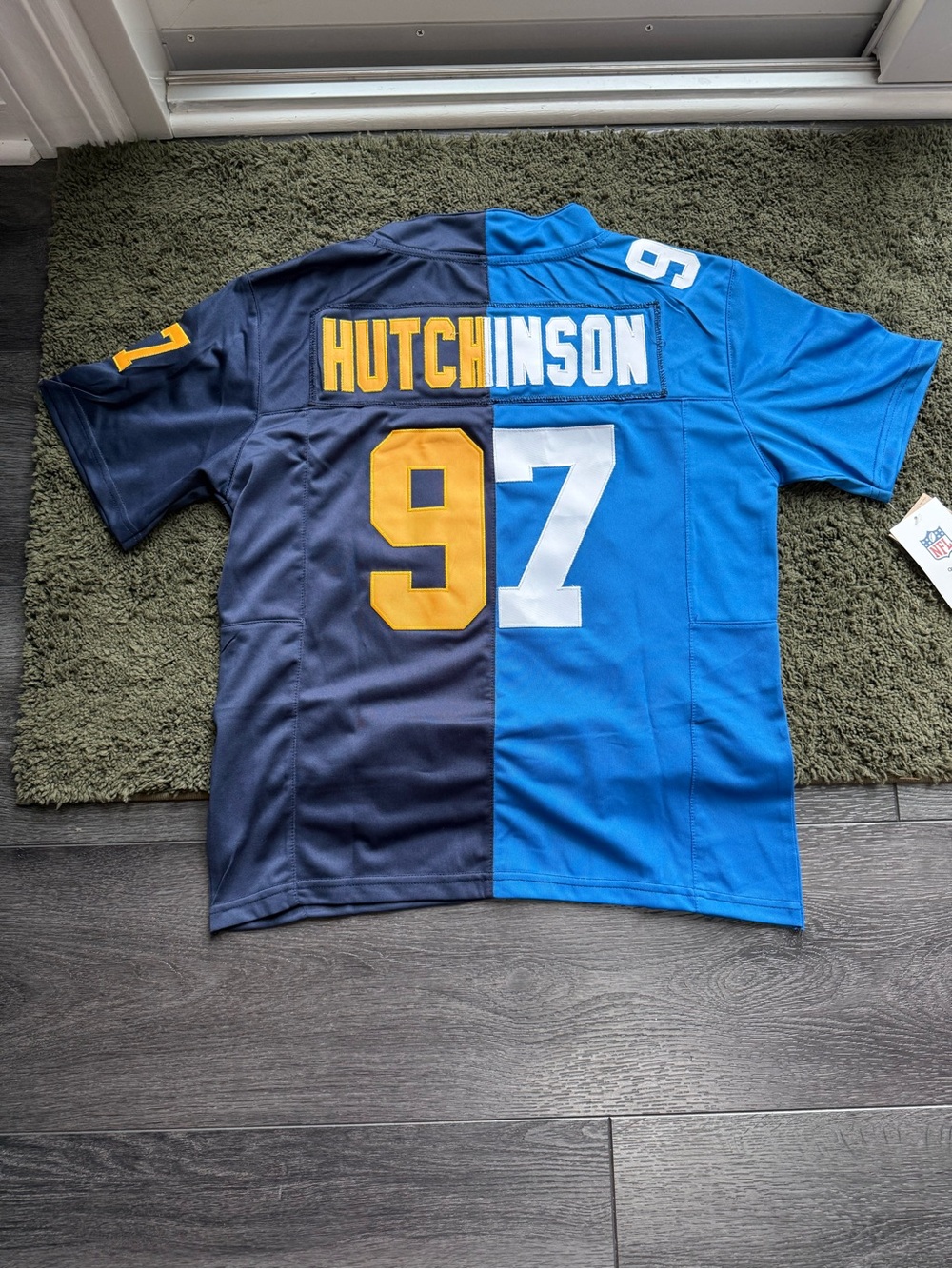 Kids Aiden Hutchinson Split Jersey -Kids Medium